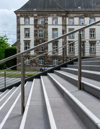 PHILIPP NÜTHEN BAU UND DENKMAL - Projekt Essen Staatsanwaltschaft Treppe